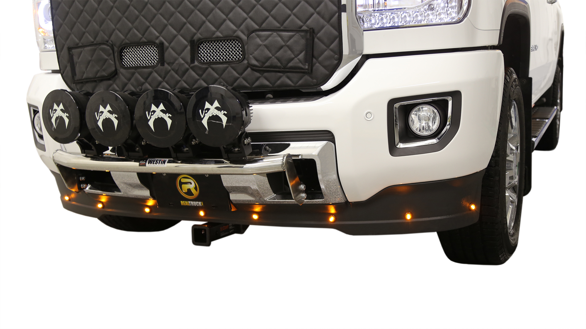 Recon LED Air Dam Light Kit 264227AMBK RealTruck