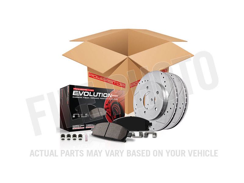 Power Stop 17-18 Honda CR-V Front Z23 Evolution Sport Brake Kit