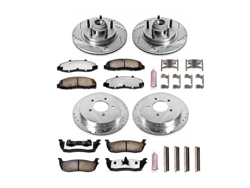 PowerStop Rear Z36 Truck & Tow Brake Kit | Jaguar XE (17) (K7733-36)