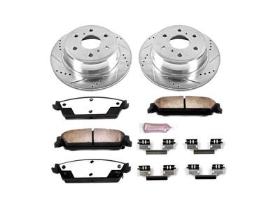 Power Stop K2083 - Rear Z23 Evolution Sport Brake Kit - View #9