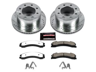 Power Stop K7300-36 Front and Rear Z36 Truck and Tow Brake Kit 
