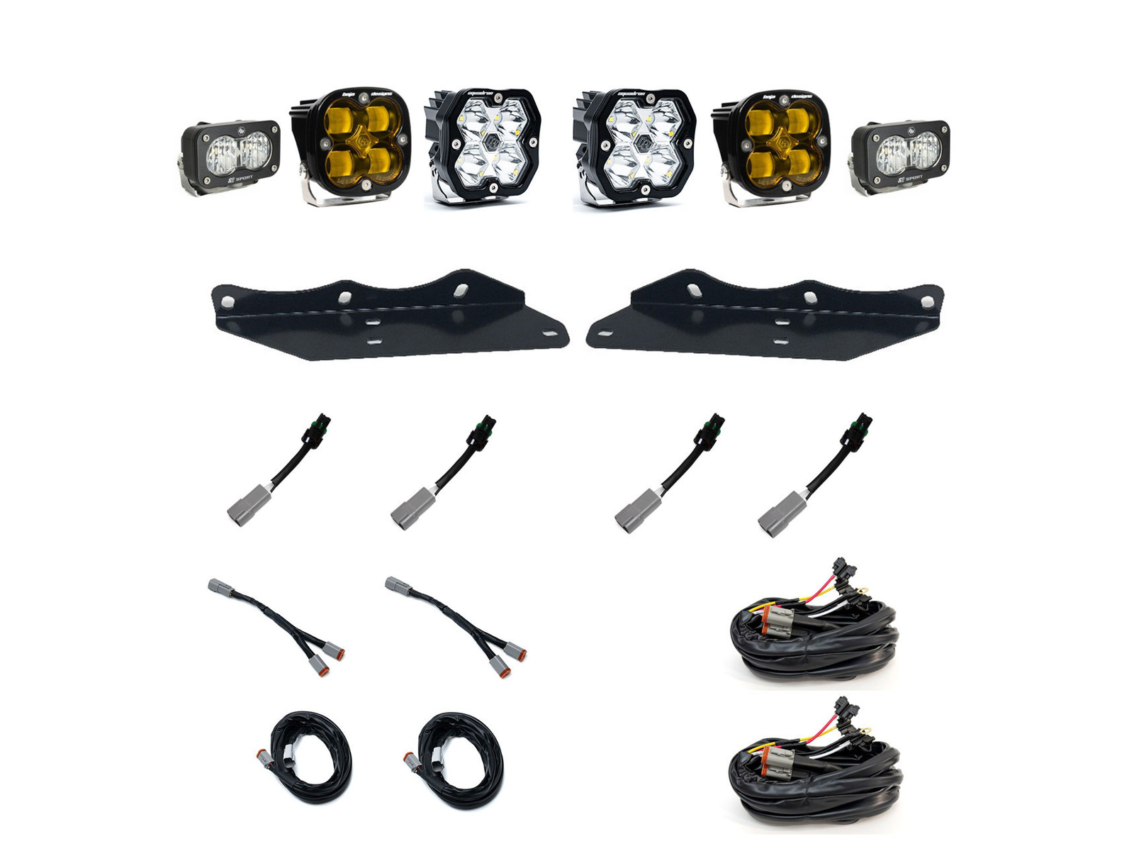 Baja Designs Triple Fog Pocket LED Light Kit 44-0018