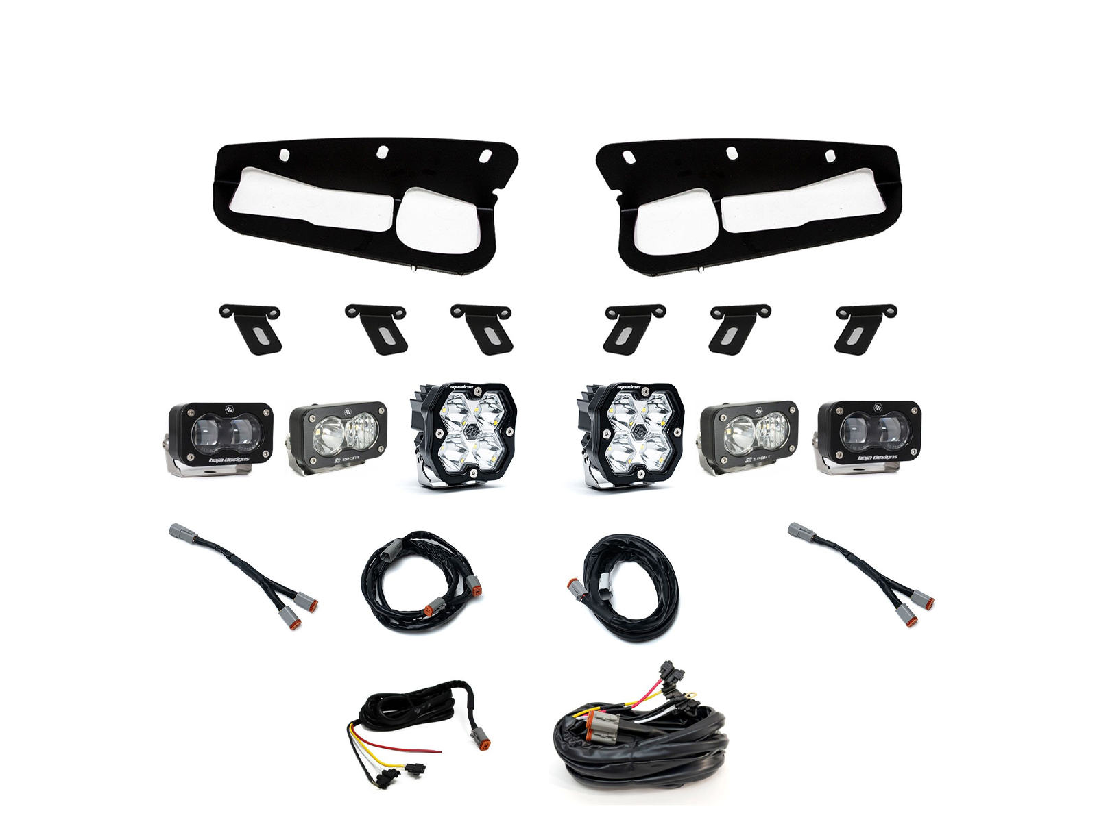 Baja Designs Triple Fog Pocket LED Light Kit 44-0020