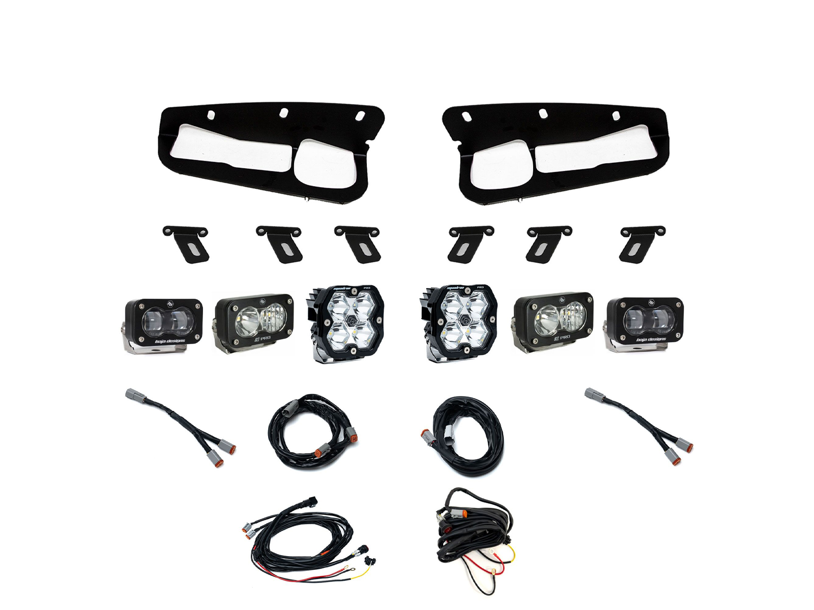 Baja Designs Triple Fog Pocket LED Light Kit 44-0061