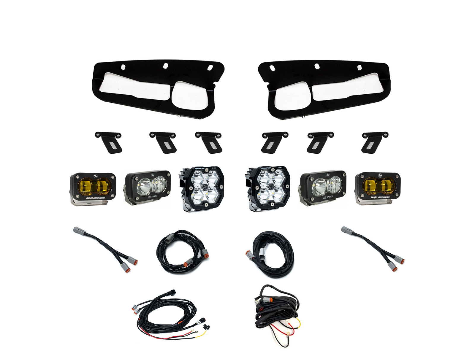 Baja Designs Triple Fog Pocket LED Light Kit 44-0064