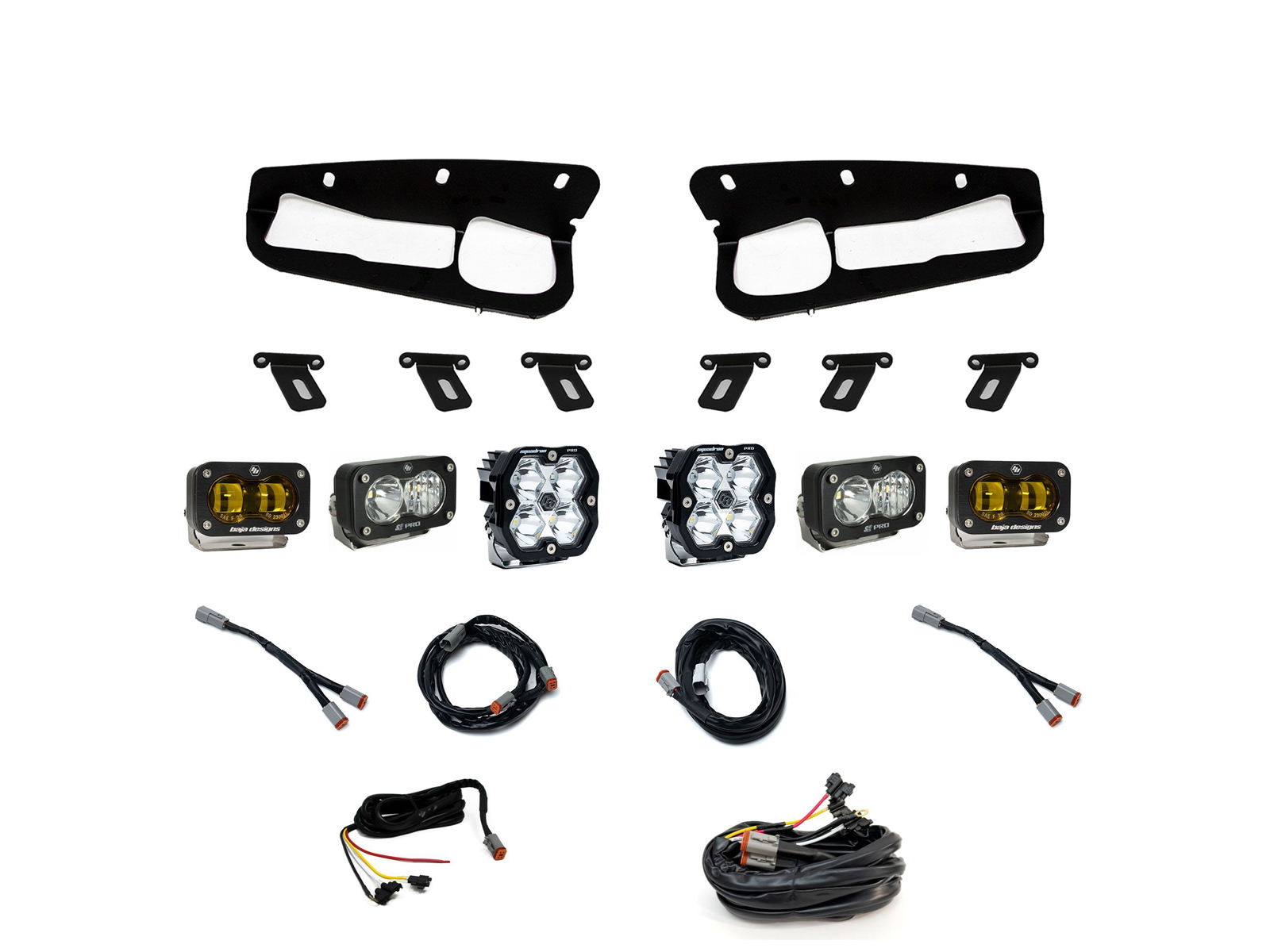 Baja Designs Triple Fog Pocket LED Light Kit 44-0065