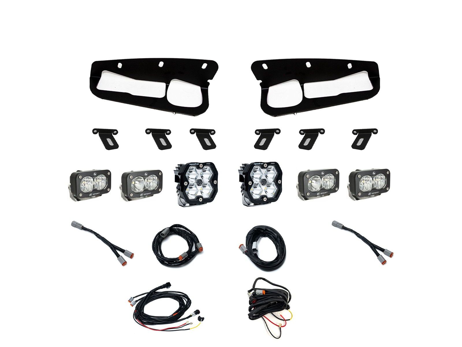Baja Designs Triple Fog Pocket LED Light Kit 44-0066
