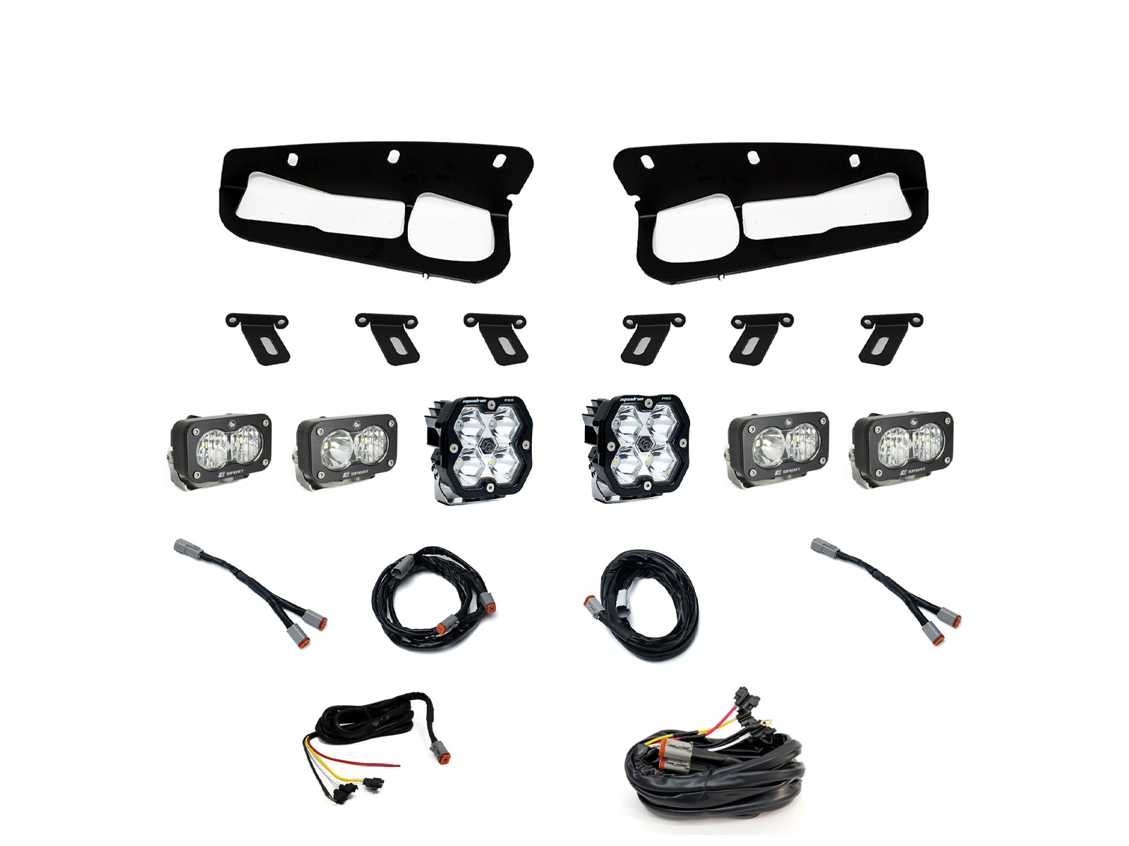 Baja Designs Triple Fog Pocket LED Light Kit 44-0069