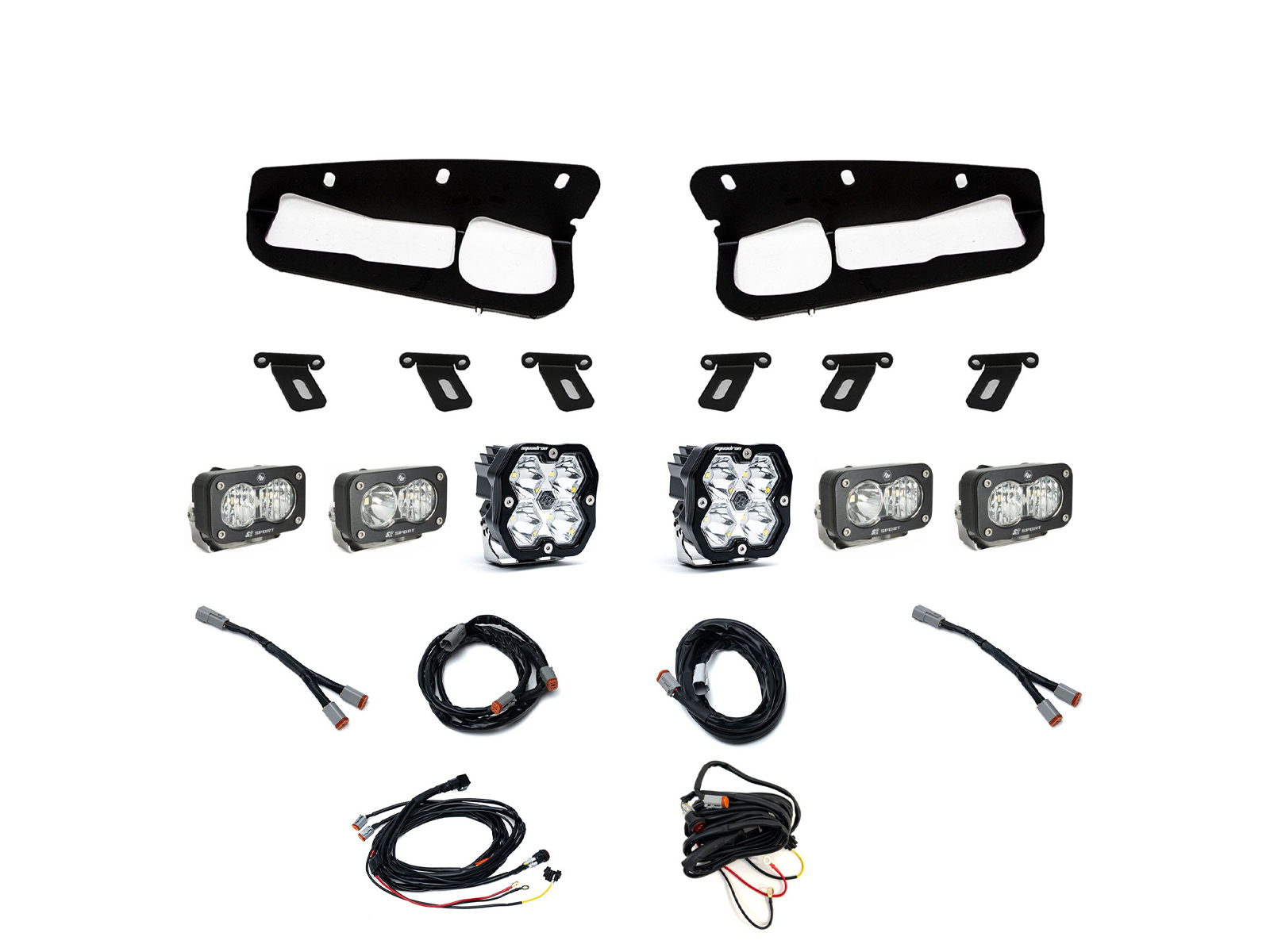 Baja Designs Triple Fog Pocket LED Light Kit 44-0070