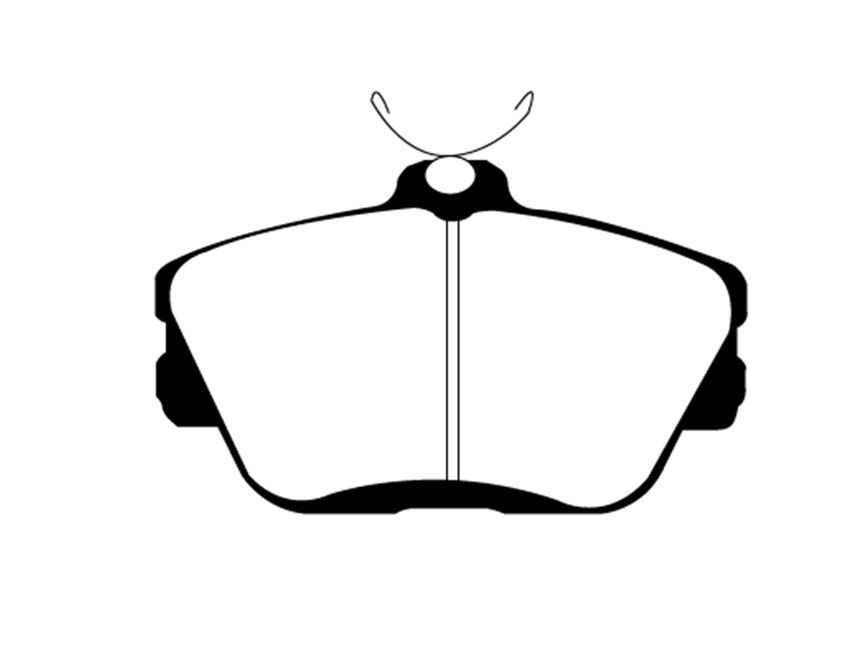 EBC Ultimax OE Front Brake Pads UD598 RealTruck