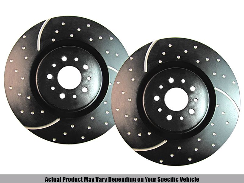 EBC Brakes GD7143 3GD Series Dimpled and Slotted Sport Rotor 