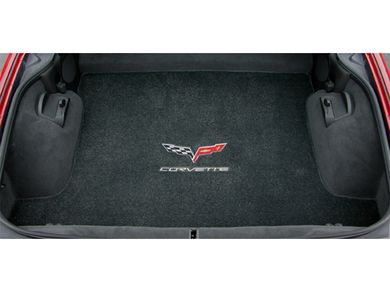 Lwope Car Trunk Mats Cargo Liner Custom Fit for Honda Odyssey 2018-2023 All Black Rubber All Weather Protector