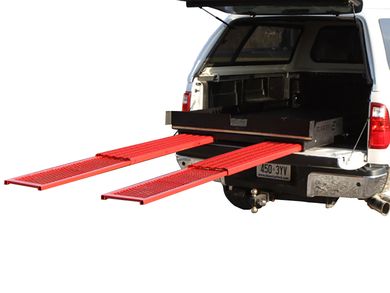 CarGo Ease 1800 lb Load Capacity Ramp Series Bed Slide CE7548CCR 