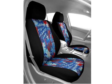 For FORD New American Flag Design Front Rear Car Truck SUV Seat Covers Set