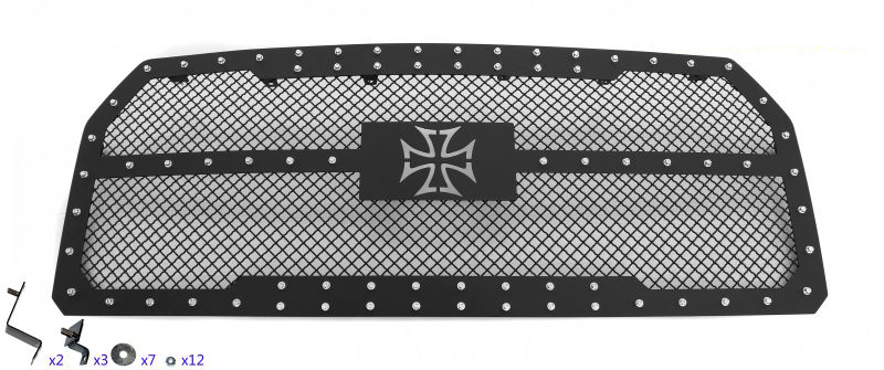 Auto Parts Specialist Riveted Mesh Grille GR06LFC10G