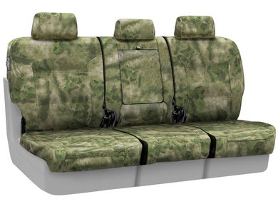 Heavy Duty Waterproof 2 1 Camo Protective Van Seat Covers Green Camouflage 6 | UK