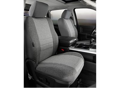 Charcoal Fia OE39-11 CHARC Custom Fit Front Seat Cover Split Seat 40/20/40 Tweed, 