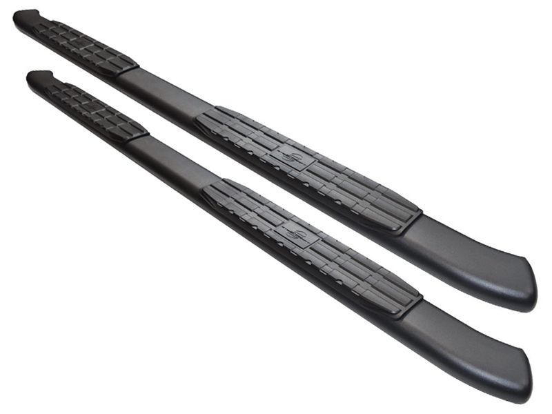 Steelcraft 4 Oval Blackout Stainless Nerf Bars 45-30900 | RealTruck