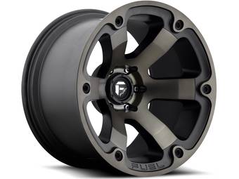 Fuel Beast Machine Black Wheels