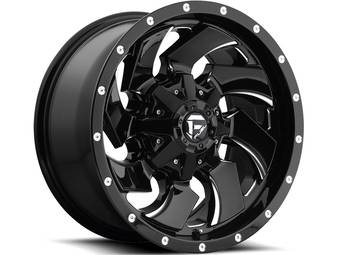 Fuel Black One Piece Cleaver Wheels