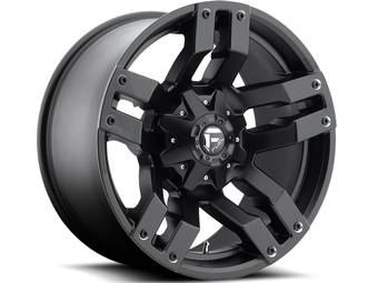 Fuel Matte Black Pump Wheels