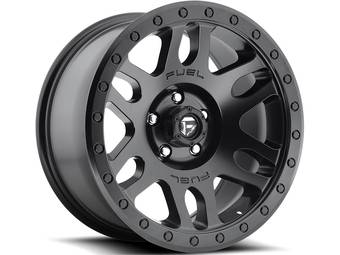 Fuel Matte Black Recoil Wheels