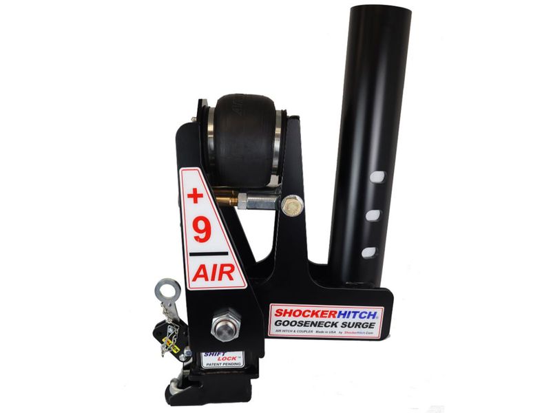 Shocker Gooseneck Surge Air Hitch 4RNDSTRSL9 RealTruck