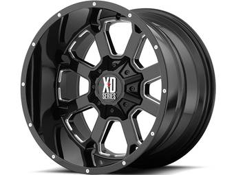 XD Series Black XD825 Buck 25 Wheels