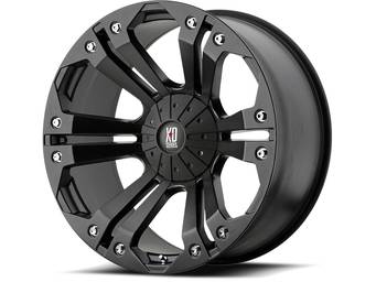 XD Series Matte Black XD778 Monster Wheels