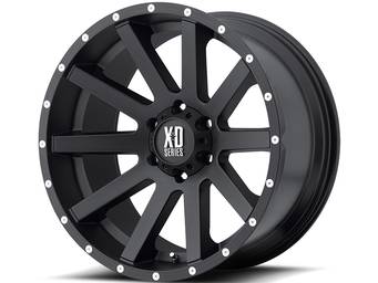 XD Series Black XD818 Heist Wheels