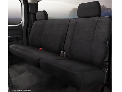 Fia Solid Wrangler Custom Seat Covers TRS42-38 BLACK | RealTruck