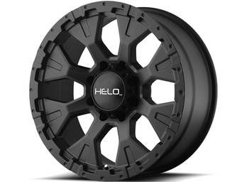 Helo Black HE878 Wheels