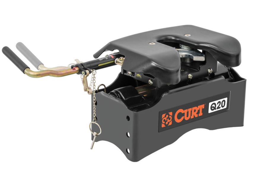 Curt Q20 5th Wheel Hitch with OEM Legs 16075 RealTruck