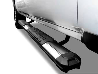 Black Horse Polished Aluminum Cutlass Nerf Bars