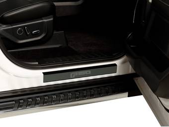 Putco Ford Licensed Black Platinum Door Sill Plates