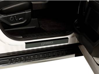 Putco Ford Licensed Black Platinum Door Sill Plates