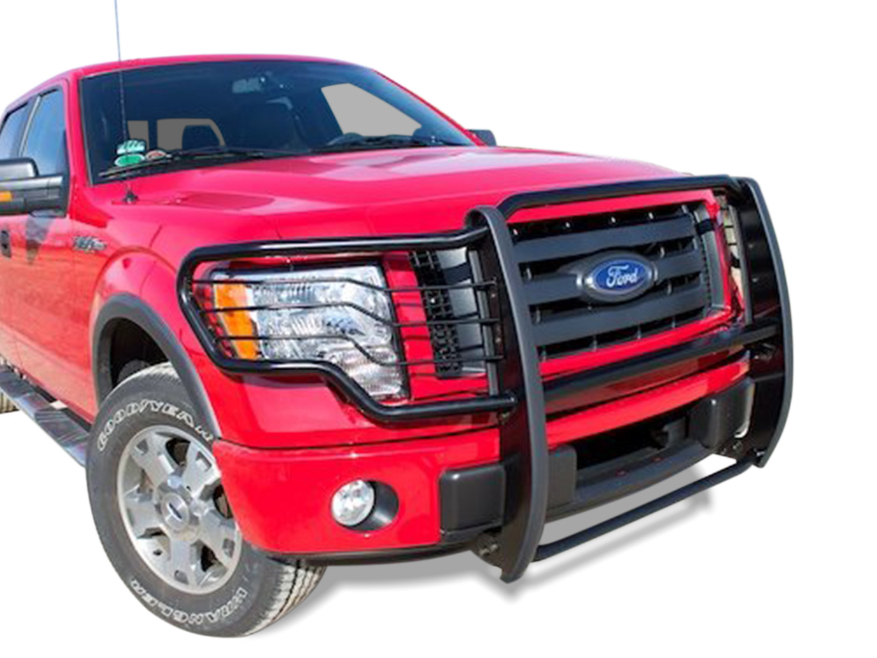 Fits 2009-2014 Ford F150 (BLK-17FP30MA-PLFR)