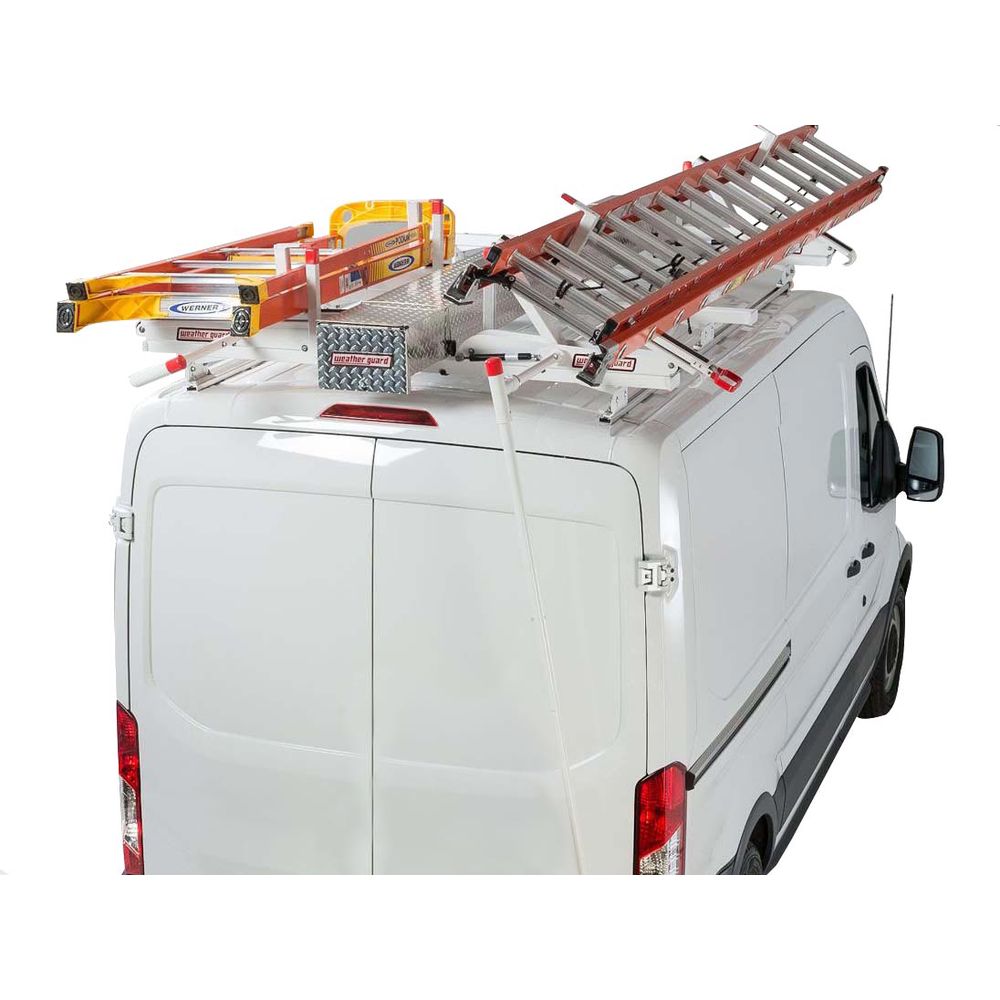 Full-size Van Drop-down Ladder Rack