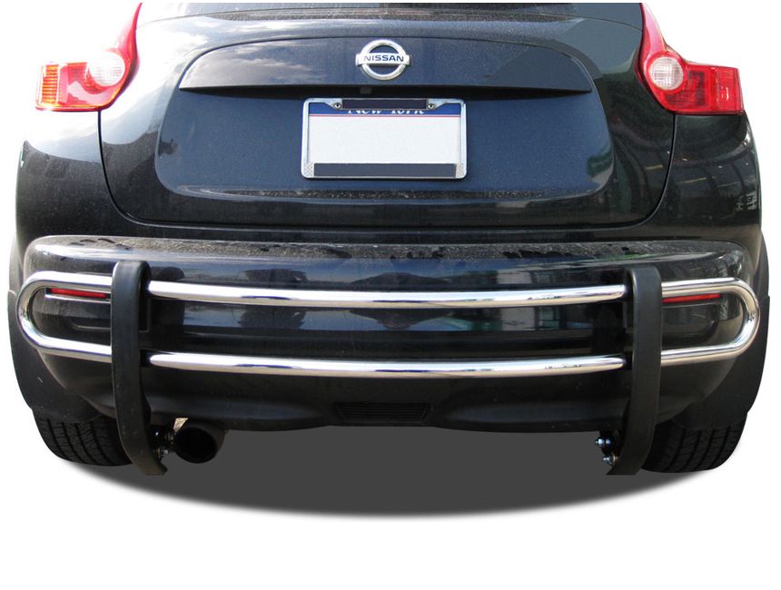 Black Horse Rear Bumper Guard 8NIJUSS | RealTruck