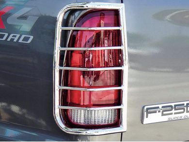 BLACK HORSE 7G152506SS Stainless Steel Tail Light Guards 