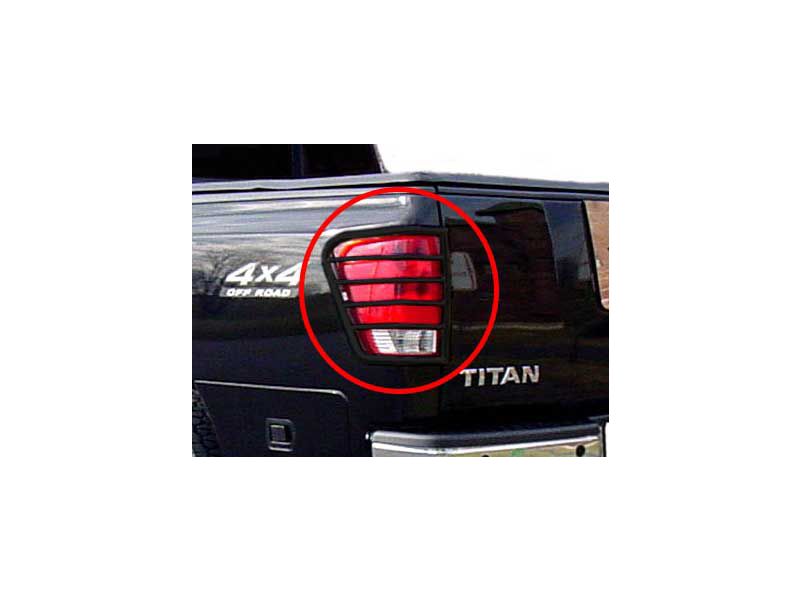 Black Horse Tail Light Guards 7G113206A RealTruck