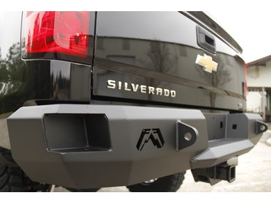 Truck rear step bumper, fits Chevrolet Silverado, GMC Sierra 1999-2007 Truck rear step bumper, fits Chevrolet Silverado, GMC Sierra 1999-2007