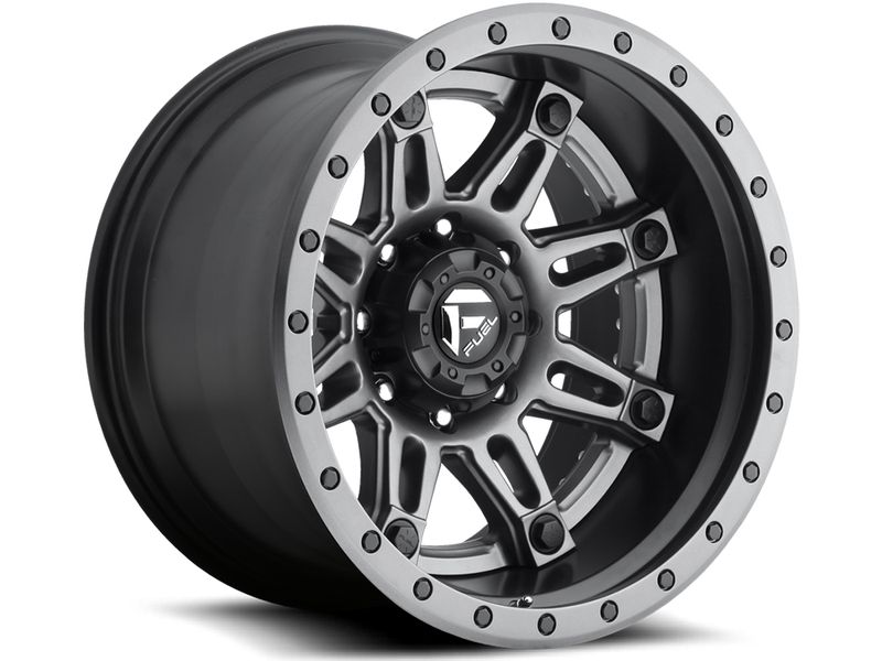 Fuel Grey Hostage II Wheels RealTruck