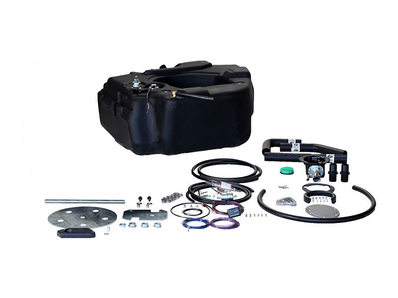 TITAN Spare Tire AUX Fuel System 30 Gallon 4030213 RealTruck