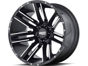 Moto Metal Black MO978 Razor Wheels