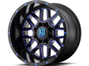 XD Series Black &amp; Blue XD820 Grenade Wheels