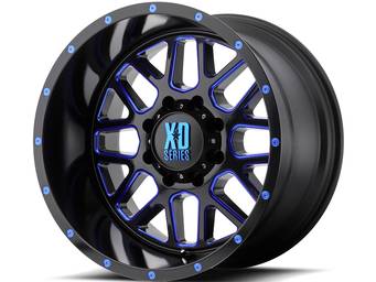 XD Series Black &amp; Blue XD820 Grenade Wheels