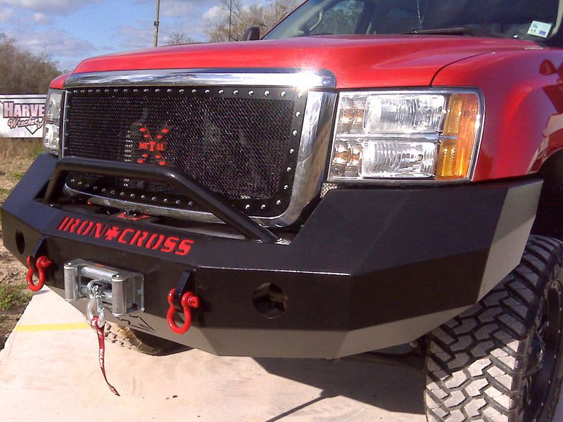 Iron Cross HD Front Bumper with Push Bar IRC2251507 RealTruck