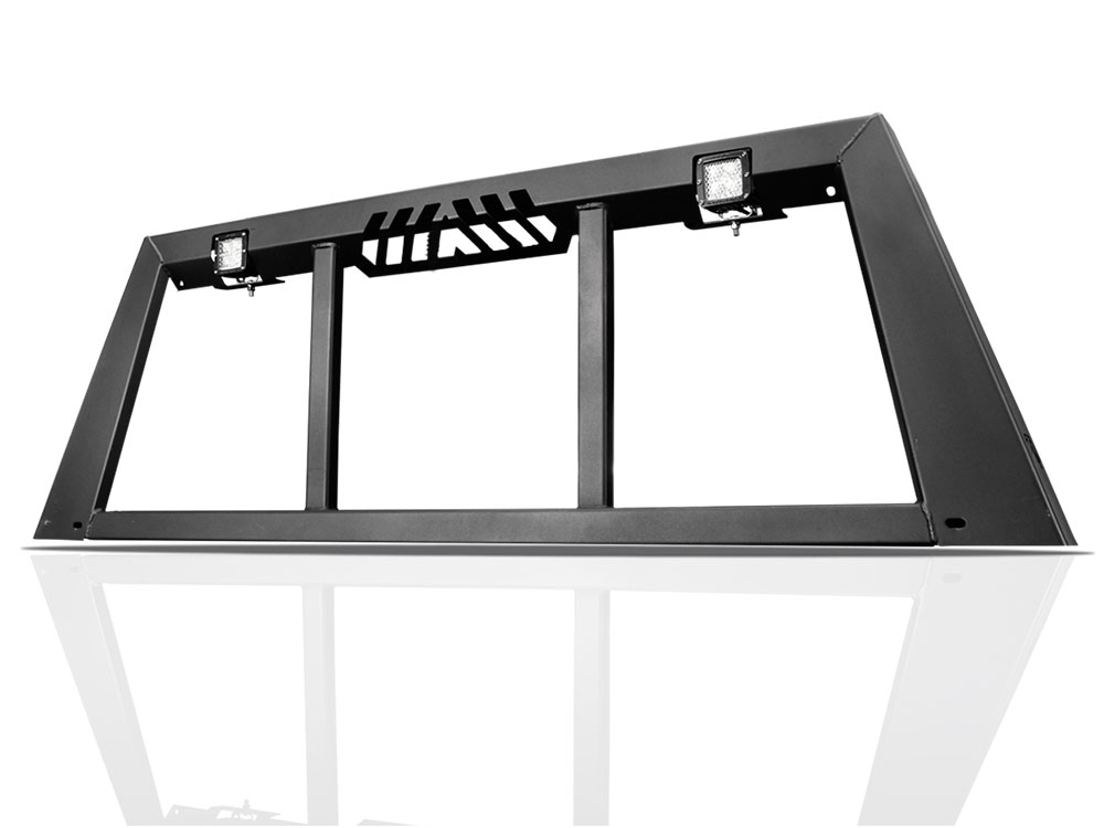 Fits 2007-2018 Chevy Silverado/GMC Sierra 1500, 2007-2019 Silverado/Sierra 2500/3500, 5'8" ,6'6" ,8' Bed (FBF-HR2000-1)