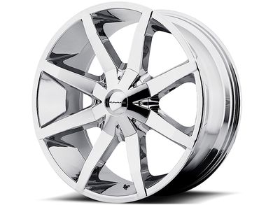 KMC Chrome KM651 Slide Wheels KM65124967225 | RealTruck
